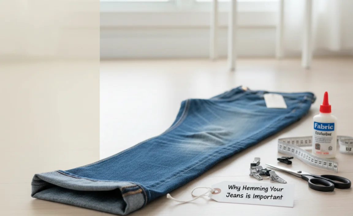 Why Hemming Your Jeans is Important