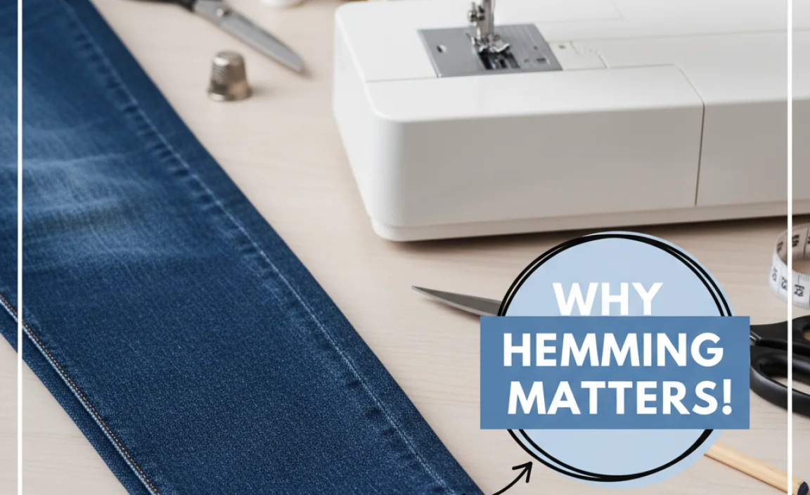 Why Hemming Your Straight Jeans Matters