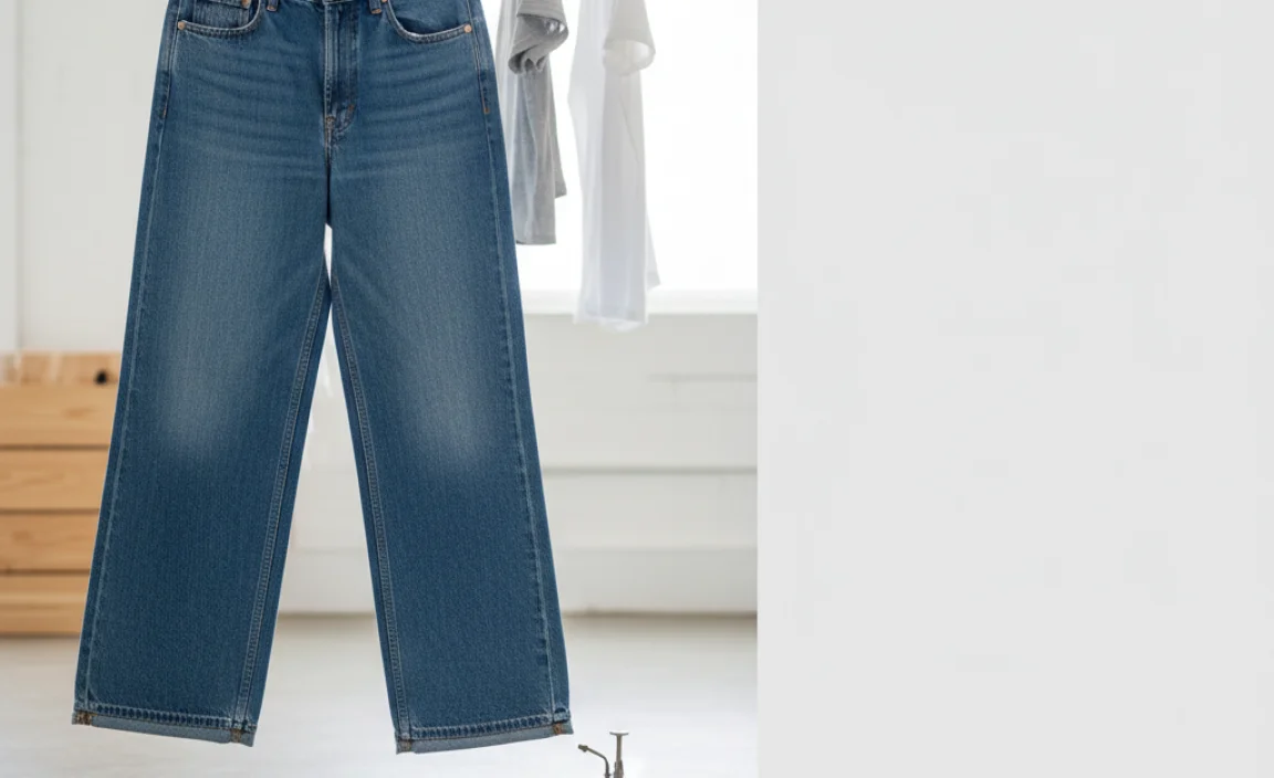 Why Hemming Your Wide Leg Jeans Matters