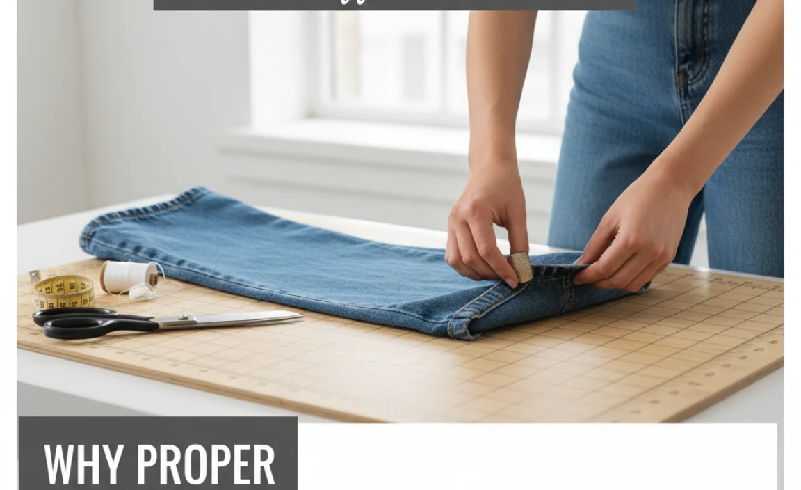 Why Proper Hemming Matters for Wide Leg Jeans