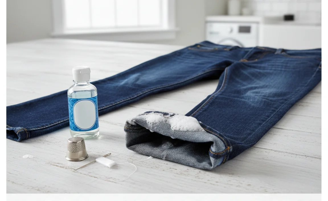 Why Use Dish Soap to Hem Jeans? The Genius Behind the Suds