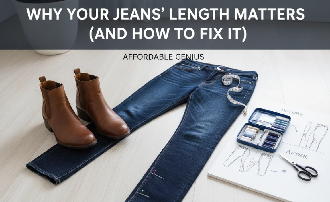 Why Your Jeans’ Length Matters (And How to Fix It)