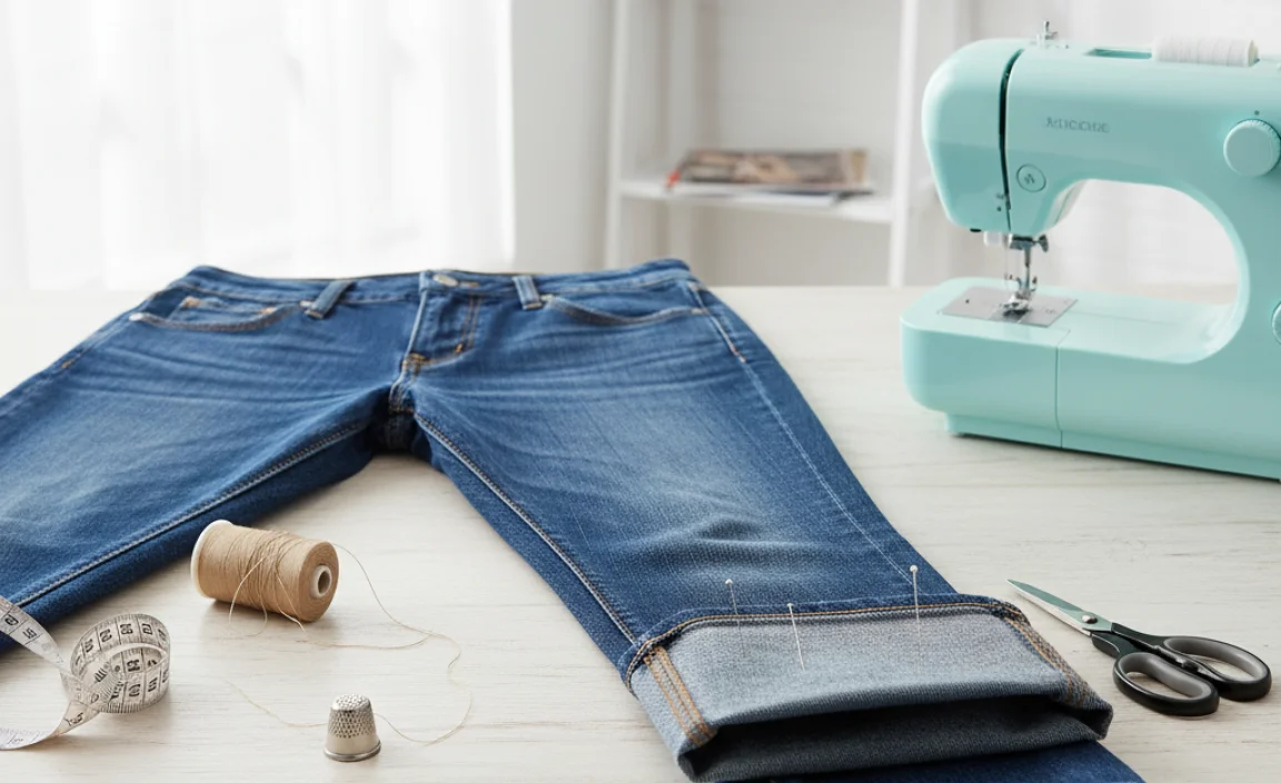Your Budget-Friendly Guide to Hemming Straight Jeans